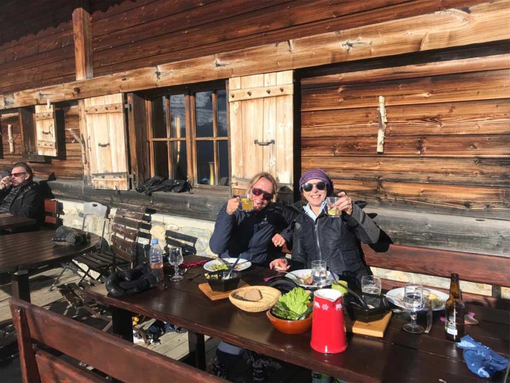 Escapades bistronomiques werando dans un restaurant d'altitude sur les pistes de ski