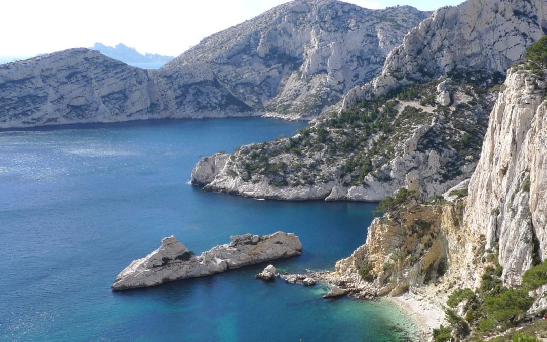 Paysage de Calanques proche de Marseille, En Vau le Destroyer