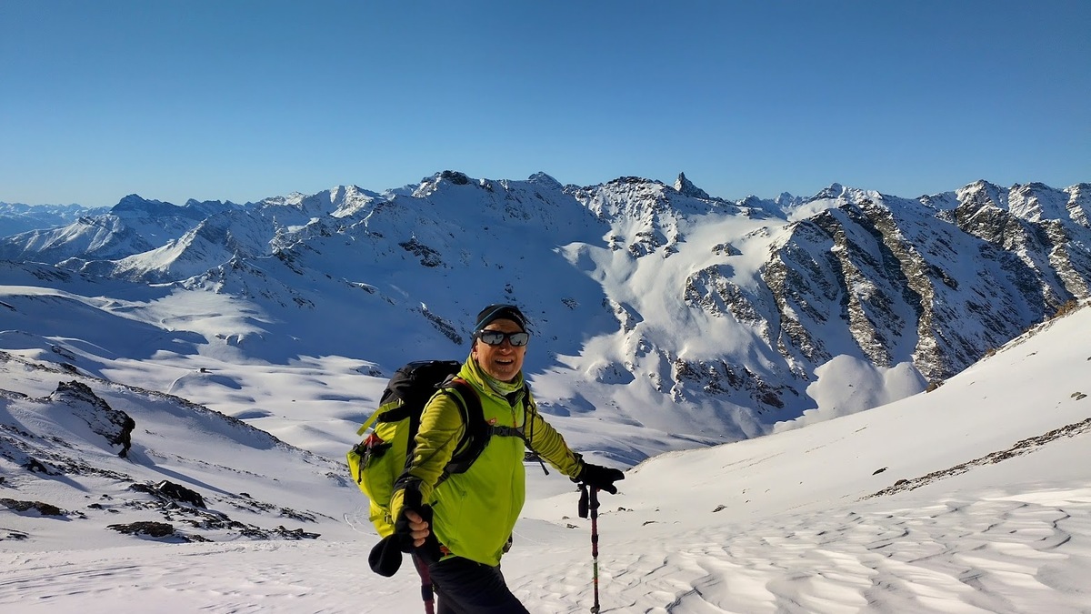 skieur de randonnée beaufortin