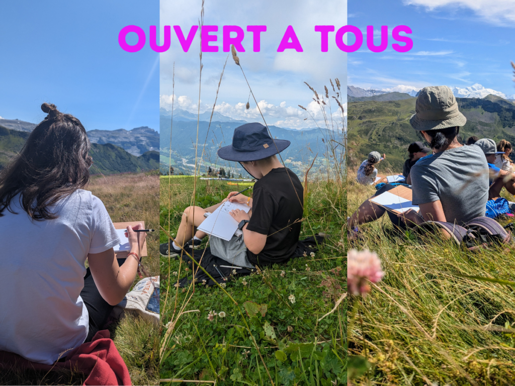 stage rando dessin tout niveau, ouvert à tous ©Lea Thevenot