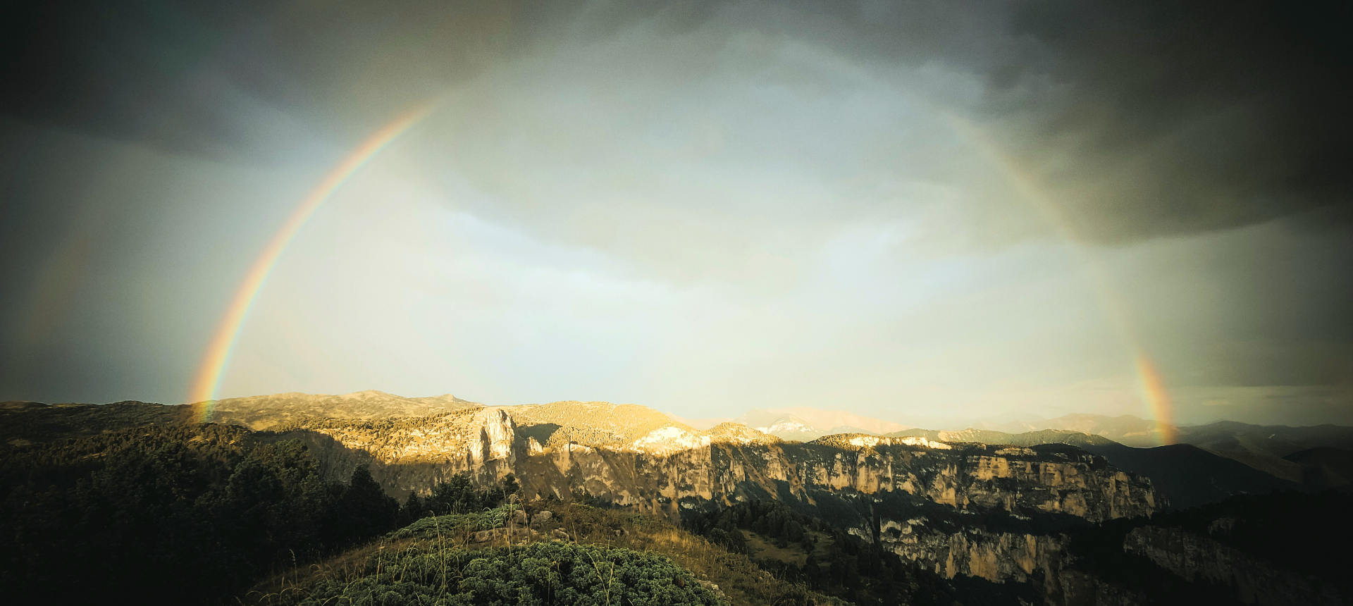 Arc en ciel sur le Vercors ©jametlene-reskp