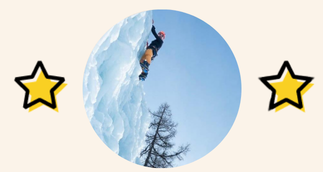 Cascade de glace séminaire entreprise We Rando