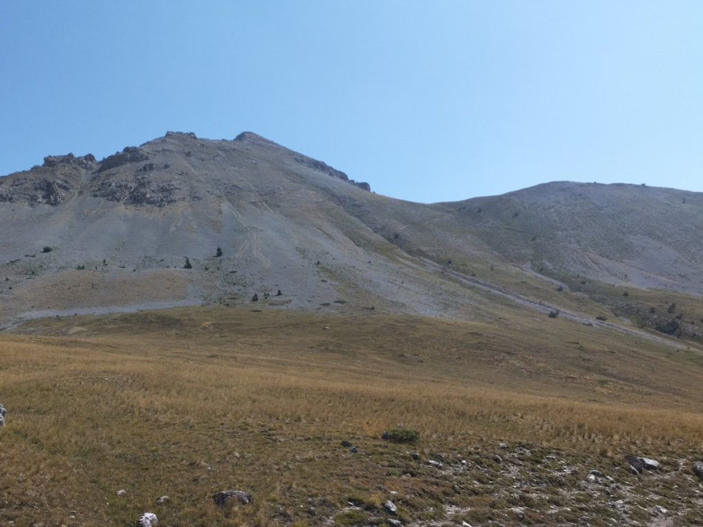 Cimes et vallons au dessus du lac Chatillon, vallée du Roubion dans la Clarée